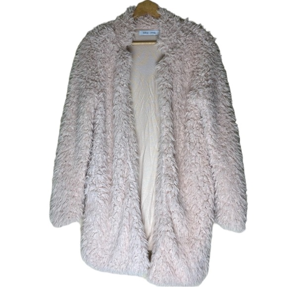bishop + young Sweaters - Bishop +Young Fuzzy Cardigan Size Small